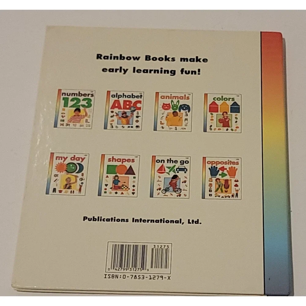 VTG‎ My Rainbow Books LOT OF 5